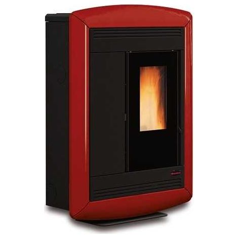 Estufa de pellet Nordica Extraflame Souvenir Lux 10,2 kW Bordeaux Modelo 1275700