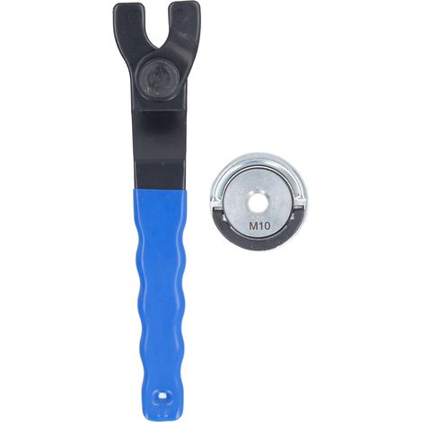 Kit de clé réglable autobloquante, écrou à bride pour meuleuse d'angle M10, 40nm, résistant à la Torsion (1/5)