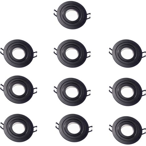 Pack 10 CLASSIC redondo negro