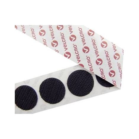 VELCROÂ® E28801533011425 Punti a strappo da incollare Parte rigida (Ã˜) 15 mm Nero 1300 pz.