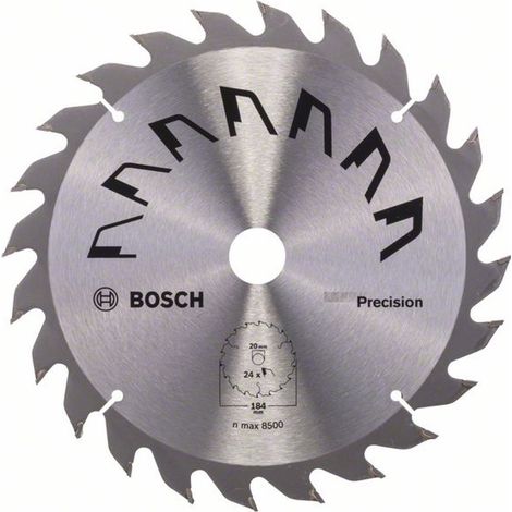 Bosch Kreissägeblatt PRECISION, DIY, 184 x 16 x 2,5 mm, 24
