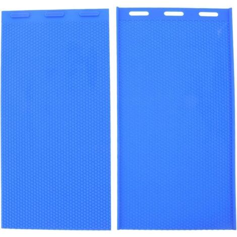 QORVA-Moule de Feuille de Cire d'abeille, Presse en Silicone Souple pour Ruche Apicole, 2 Pièces, Outil d'Embossage pour Apiculture, Accessoire Essentiel pour Artisans en Apiculture (1/5)