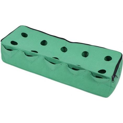 Boîte De Culture Rectangulaire 96x38x25cm Pour Jardinage, Sac De Croissance Pour Légumes Et Fruits (1/5)