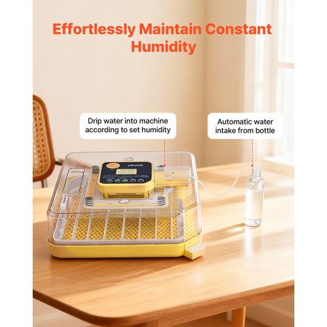 Couveuse Œuf Automatique 48 Œufs de Poule Incubateur Œuf pour (1/5)