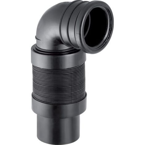 Coude d'alimentation PE Geberit 241525001 90° pour WC mural (1/3)