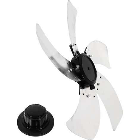 Accessoires pour Ventilateurs en Alliage D'aluminium Pales de Ventilateur en Métal de Rechange Blanc Faible Bruit et Grand Volume D'air pour Fête (1/5)