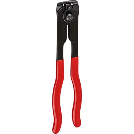 Irovami Collier de serrage pour soufflet de rotule, pour réparation automobile, noir et rouge