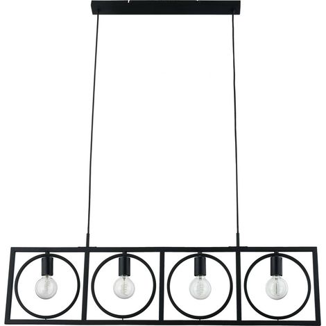 Ceiling Lightdimmable 'Mateja' made of Textile for Living Room & Dining Room (1/5)
