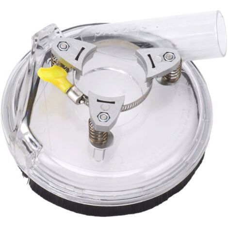 Dust Guard Kit, Transparent ABS Dry Grinding Cover for 4-5 Inch Angle Grinders, Wet Polisher (1/5)