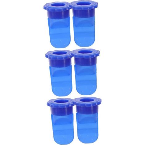 Set mit 6 Silikon-Rückschlagventilen für Abwasserrohre, Geruchsfilter, Bodenablaufrohre und Silikonspülen (1/4)