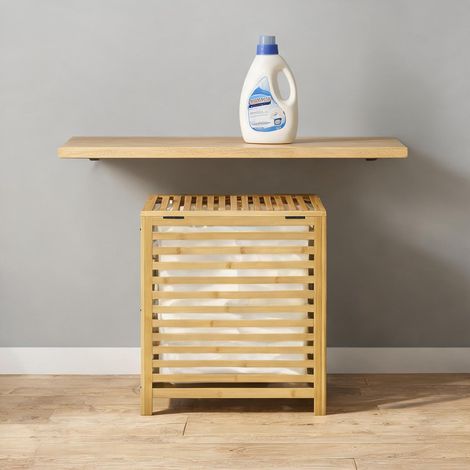 Accessoire de nettoyage en bambou Polyester 50 x 36 x 60 cm (1/5)