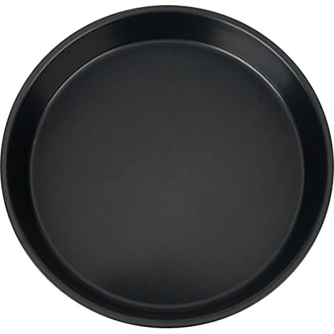 Plaque À Pizza - Acier Au Carbone - Revêtement Antiadhésif - Hauteur 3,8 cm - Pour Pizzas Profondes, Tartes Et Pâtisseries - 25,4 cm - 1 Pièce