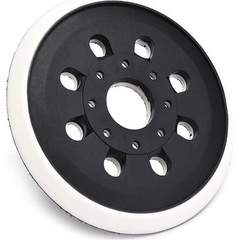125mm Plateau de Ponçage pour Bosch PEX 220 A ,PEX 220 AE, pour Skil 7402 Skil 7490, 8 Trous Auto-Agrippants, Disques de Ponçage pour Ponceuse Excentrique (1/5)