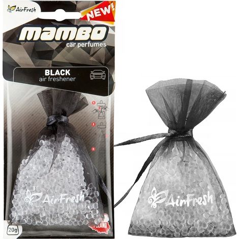 FRAGANCIA PARA COCHE AIRFRESH MAMBO BOLSA NEGRA