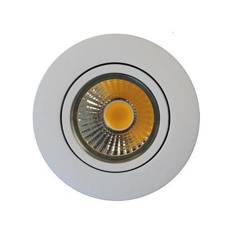 Nobile modernes Einbau-Downlight weiß 8 Watt flaches Design (1/5)