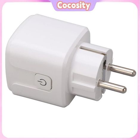 Prise intelligente - COCOSITY - Multifonctionnelle - 1 prise - Compatible Smart Life/Tuya - Activation par téléphone (1/5)