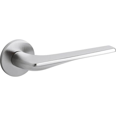Poignée de porte design Twist chrome mat - M242NSB8BCO (1/2)