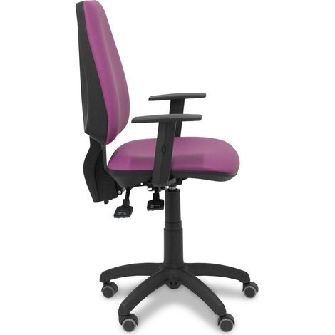 Piqueras y Crespo Silla Elche violeta ergonómica de oficina