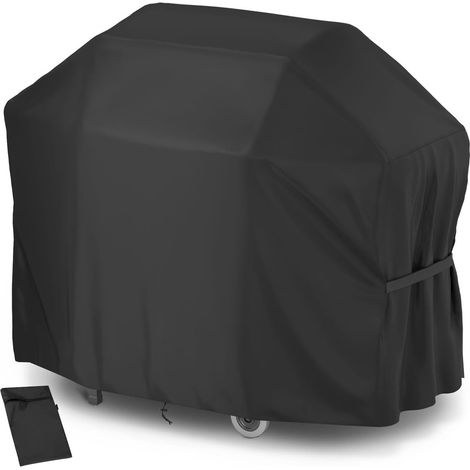 Grillabdeckung – 132 x 68 x 109 cm – 420D Oxford-Gewebe – Wasserdichte Grillabdeckung – Universelle Grillabdeckung – Outdoor-Grillabdeckung – Winddicht, staubdicht, feuchtigkeitsbeständig und UV-bestä (1/5)