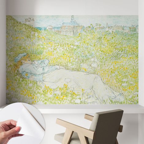 Carta da parati adesiva - lavabile - decorazione murale - per cucina - pellicola decorativa Relax primaverile 104x70 cm (1/5)