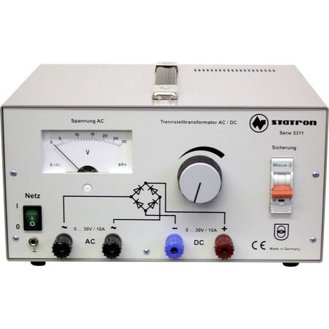 Alimentation de laboratoire réglable Statron 5311.1 0 - 30 V 10 A 300 W Nbr. de sorties 2 x W539581 (1/2)