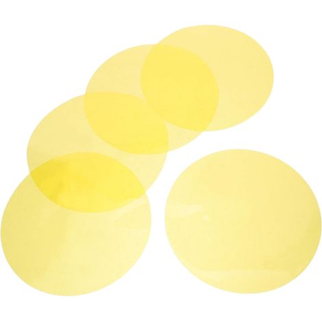 5 Pièces Film pour LED et Spots Filtres Gel pour Ambiance Résistant Décoloration pour Salon et Événements (1/5)