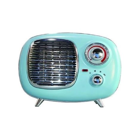 Syntesy termoventilatore ceramico radio 50 con tre livelli di regolazione 750/1500w