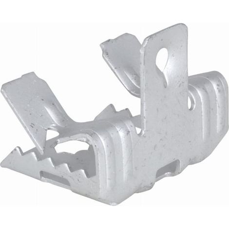 Attache de bord de tôle M6 – Fixation solide sans perçage ni soudure – Acier ressort C67S – Lot de 25 pièces – 51420663 – Walraven