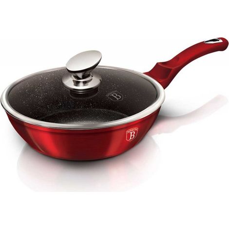 Granit-Bratpfanne 24 cm Berlinger Haus RED Metallic Line BH-1259 (1/4)