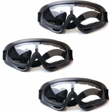 3Pack Lunettes de Sécurité pour Enfants,jeux de plein air pour enfants Lunettes de protection pour Nerf N-Strike Pistolet Elite Jeu de pistolet Protection des yeux et pour le travail en laboratoire (1/5)