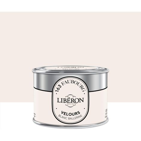 Tester di vernice Ballerina Velvet White 163 Faubourg Libéron 125 ml LIBERON