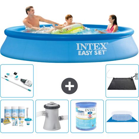 Intex Piscine Easy Set Ronde - 305x61 cm - 7-pièces S30491 (1/5)