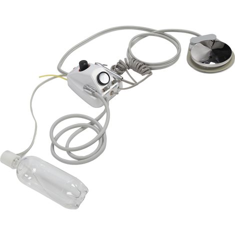 Ensemble turbine portative inox 4 trous polissage précis machine à polir avec bouteille d'eau (1/5)