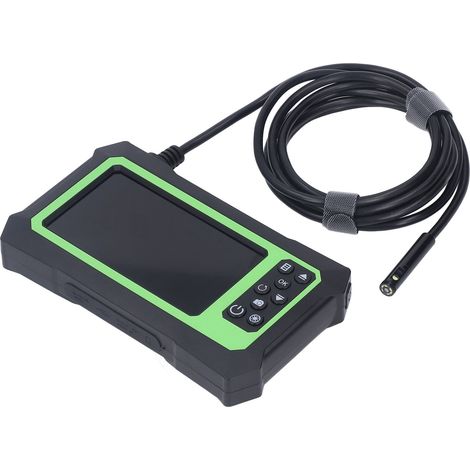 Endoscope industriel à double objectif ABS 1080p, caméra d'inspection numérique étanche, vert 5 m (1/5)