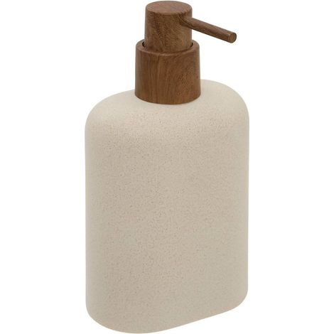 Distributeur de Savon en Résine "Argiléo" 350ml Beige