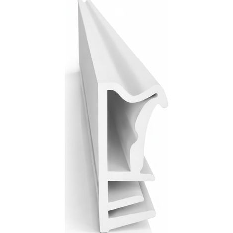 Joint d'étanchéité pour fenêtre Joint de feuillure Largeur de rainure - 5 mm / feuillure - 12 mm en TPE Joint de fenêtre en bois de haute qualité (Blanc 10 m)' (1/5)