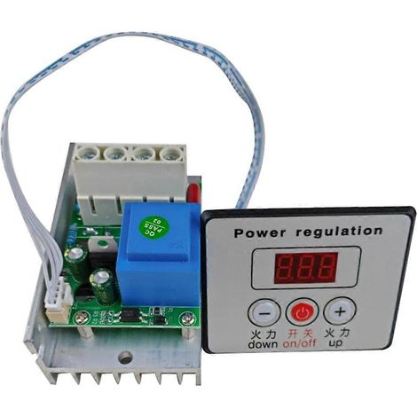 Régulateur de puissance à thyristor 10 000 W, régulateur de tension SCR, régulateur de tension numérique électronique haute puissance (1/5)