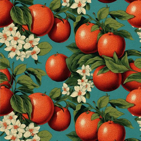 Tela decorativa para exteriores Oxford - Motivo frutal  DX6967 (1/5)