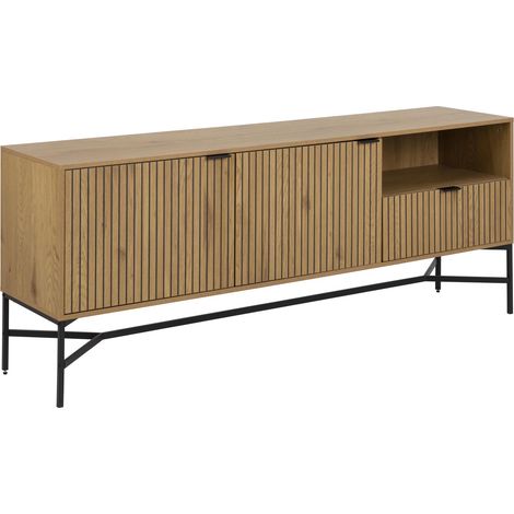 Jaipur Sideboard 2 Türen, 1 Schublade, 1 Ablage Wild Eiche dekor.