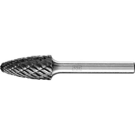 PFERD TOOLS Hartmetall Hochleistungsfrässtift ALLROUND Rundbogen RBF Ø 12x25mm Schaft-Ø 6mm HICOAT universal