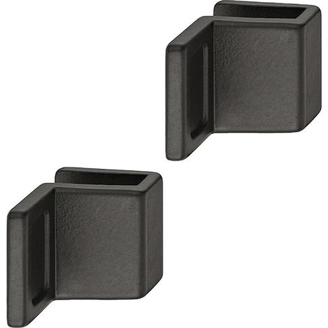 Glass Door Handle Furniture Handles for Glass Doors - Pull Handle for Clamping - Glass Thickness 4-6 mm - Zamac - Handle for Cabinet Doors (1/3)