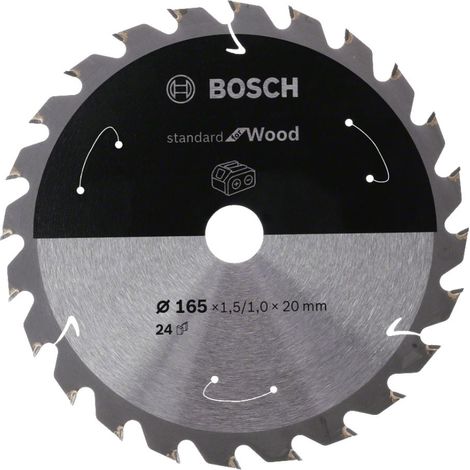 Bosch  PRO  Wood  hoja  inalámbrica  para  sierras  circulares  165  x  1,5  x  15,875  mm  -  2608837681