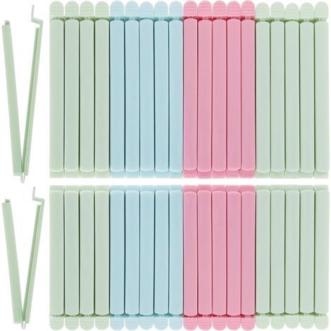 40 Gefrierbeutelclips – ideal für Küche und Haushalt – 15 cm x 20 cm – 12 cm x 20 cm (1/5)