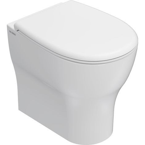 Lavabo en céramique à poser 52x36 cm Globo Grace GR003BI Blanc - Céramique - Standard (1/4)