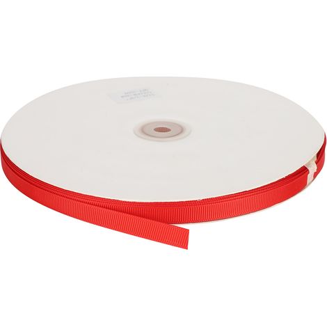 Ruban adhésif cadeau en polyester, rouge (1/5)