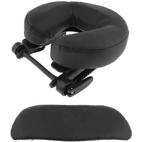 Table de massage avec appui-tête, chaise SPA pliable, plateforme et coussin noir, SD-AquaForge