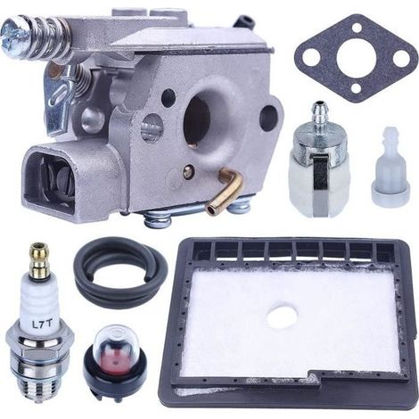 WT-589 Carburateur13031039132 Conduite de carburant du filtre à air Kit pour tronçonneuse Echo CS301 CS305 CS306 CS340 CS341 CS345 (1/4)