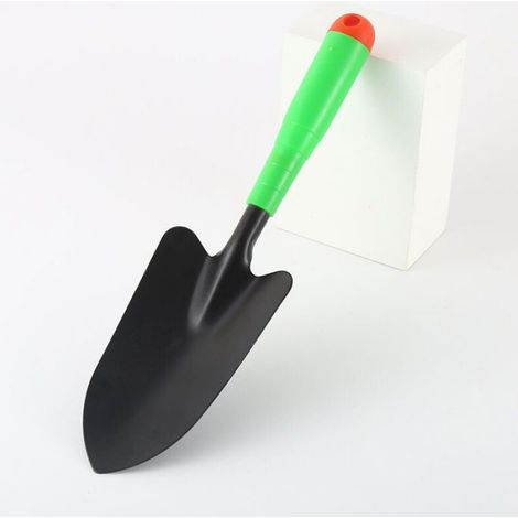 Transplantateur de jardin - Mini bêche portative Acier robuste et poignée - Jardinage et potager - 31 x 8 5 cm (1/3)