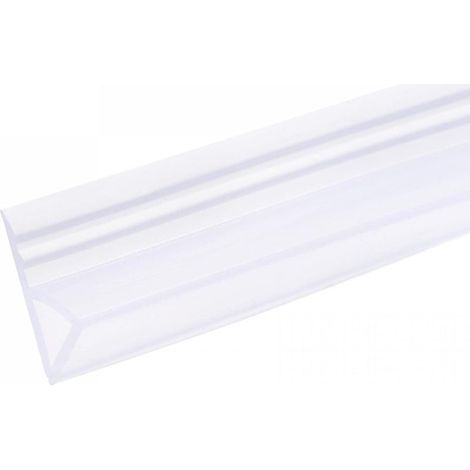 Joint d'étanchéité latéral en H pour porte de douche sans cadre 150 cm (59,06 po) verre 8 mm (5/16 (1/5)