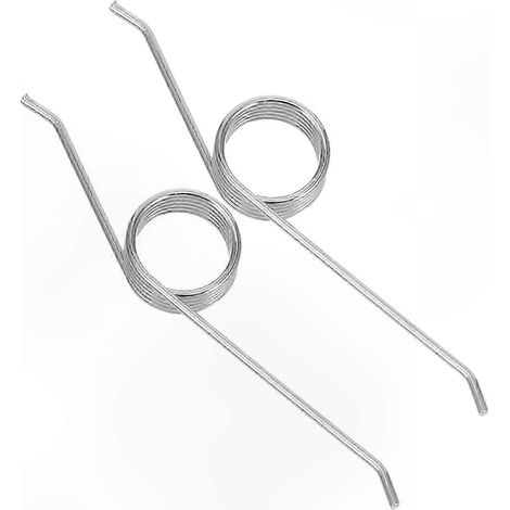 Set mit 2 Ersatz-Torsionsfedern für Mülltonnendeckel, kleine Ersatzteile für die Instandhaltung von Abfallbehältern (1/4)